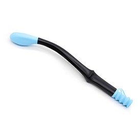 ANNND Bottom Buddy Wiping Aid – Upgraded Toilet Tissue Aids Wand for Wiping Bottom, 15.6" Long for Elderly, Overweight, Pregnant, and Limited Mobility, Blue