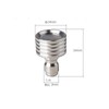 RecDec Pressure Washer Tips Spray Nozzle Soft Rain Shower Head