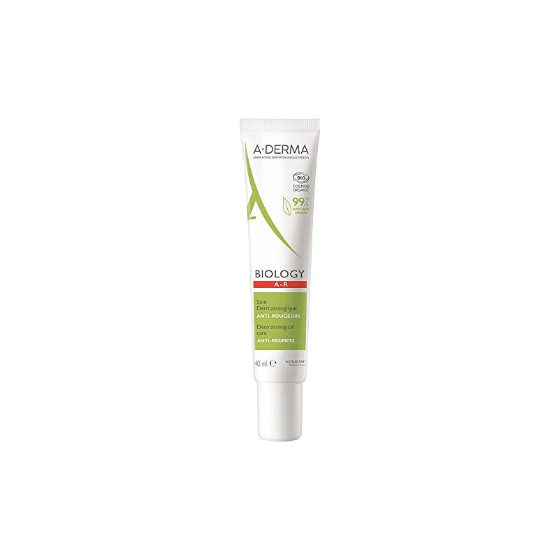 A-Derma Biology Ar, Crema Hidratante Facial Anti-Rojez, 40ml