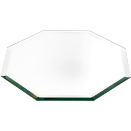 Plymor 10" Octagon, 5mm Thick Beveled Glass Mirror