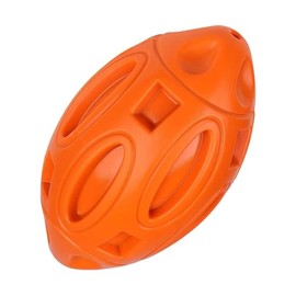Voarge Palla for Dogs, Indistruttibiles, Interactive Toy for Medium Dogs, Mental Stimulation (Arancione)