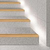 36" Metal Stair Nosing, 2-Pack Self Adhesive Aluminum Stair Edge