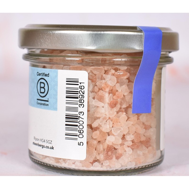Steenbergs Himalayan Pink Salt - standard jar - 125g