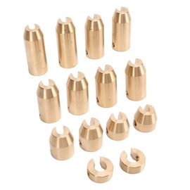 KIMISS Brass Wheel Spoke Balance Weights, for Moto Dual Sport Motorcycles, Precise Design Wear Resistant, Spoke Wheel Weights Balance Refill Kits, Motorcycle Spoke Wheel Weights