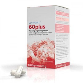 Lactobact 60plus capsules, pack of 60