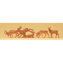 Preiser 14179 Deer Package(5) HO Model Figure