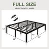Feonase Full Size Metal Bed Frame, 14 Inch Platform Bed