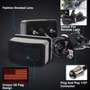 ATV Tail Light LED Smoke Lens with Reverse Brake Light,