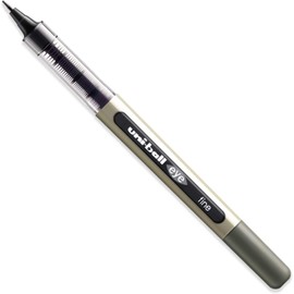 uni-ball Eye UB-157 Rollerball Pen - 0.7mm Tip - Black, Blue, Red, Green (Pack of 4)