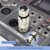 Voluty Tek Dual XLR Female Adapter 3 Pin XLR Female
