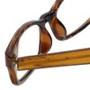 Corinne McCormack Designer Reading Glasses Channing in Amber-Tortoise +1.00
