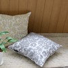 Merry Night Cushion Cover "Deco" Gray Approximately 17.7 x 17.7