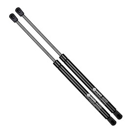 10Inch 35Lb/156N Gas Struts Gas Shocks Lift Support Fit for Tool Box RV Bed Cabinet Storage Lid Door Camper Shell ARE ATC Snugtop Leer Truck Topper Rear Window Truck Cap Door Toolbox 2pcs by IAQWE