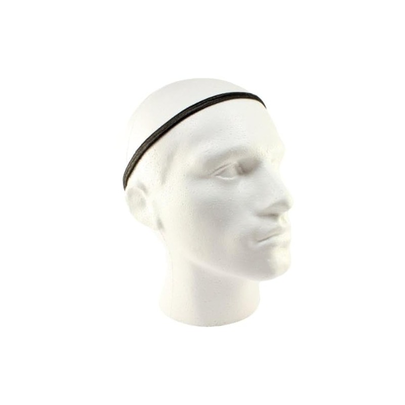 Mens Pack Of 3 Thick Elastic Football Hair Headbands