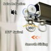 TSBS 20 Pack Ceiling Curtain Rollers, Sliding Track Gliders with