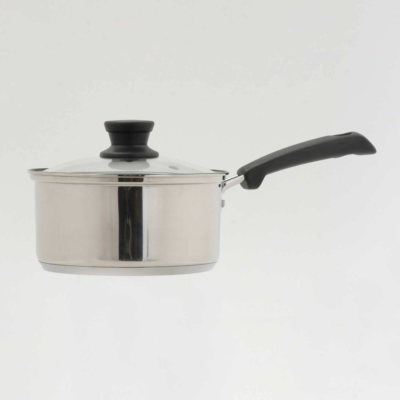 Bestco NQ-0042 Rimpio Single Handle Pot with Lid, 6.3 inches