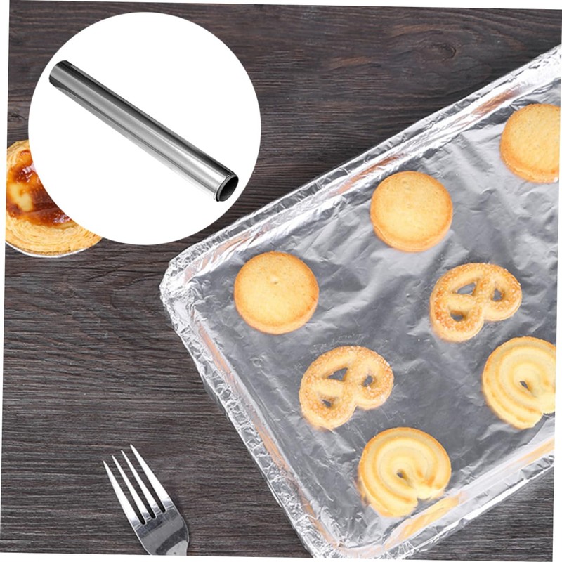 NOLITOY 4 Rolls High Temperature Aluminum Foil for Catering Restaurants