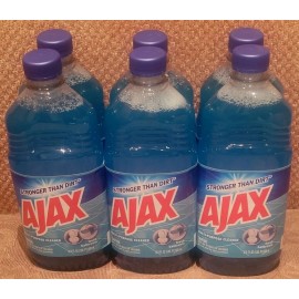 Ajax Lot Of 6 Ajax Multi Purpose Cleaner Fresh Bathroom 16.9oz.