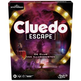 Cluedo Escape: The Club of Illusionists, Escaperom and Detective Board Game - Dutch Version