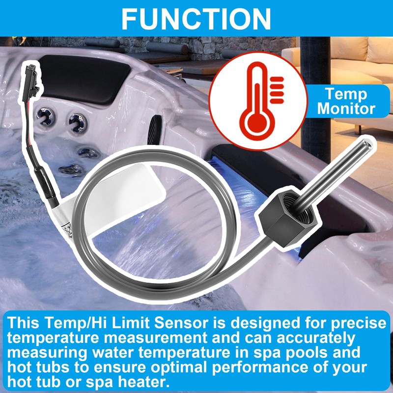 Hot Tub Sensor Kit Fit for Balboa Spa Heater M7