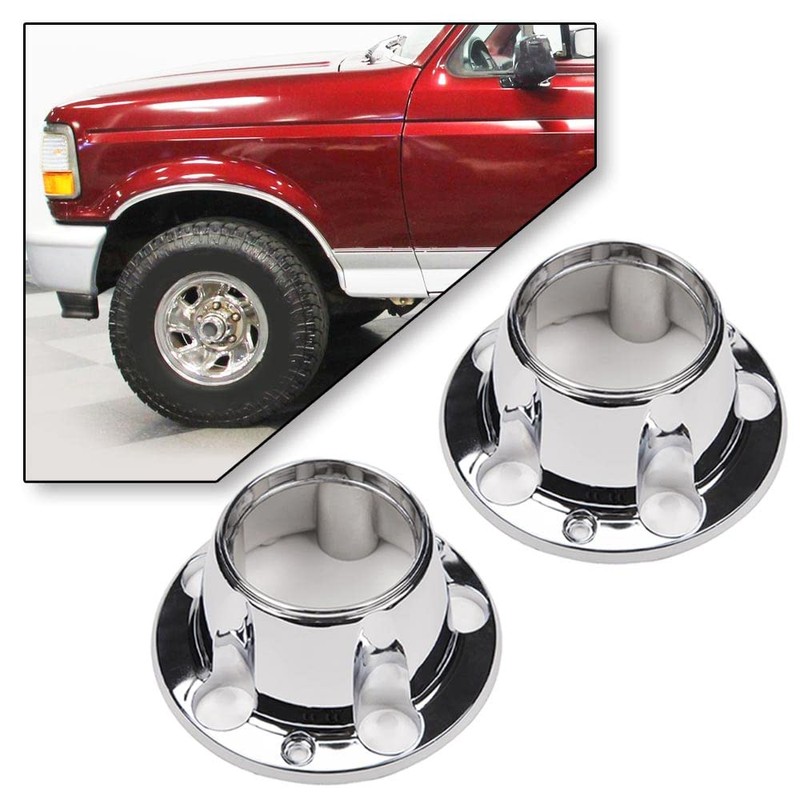 PIT66 Wheel Center Caps Compatible with 1980-1996 Ford F150 4Pcs
