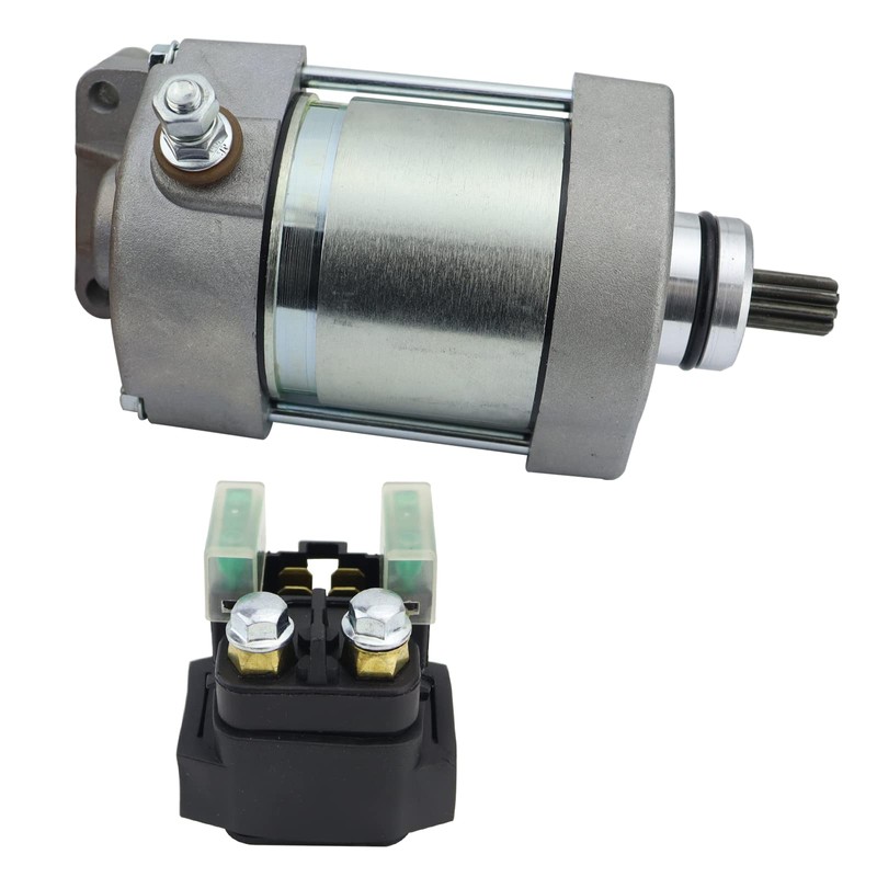 STABSOLI Starter Motor & Solenoid Relay for Yamaha Motorcycle YZF-R1