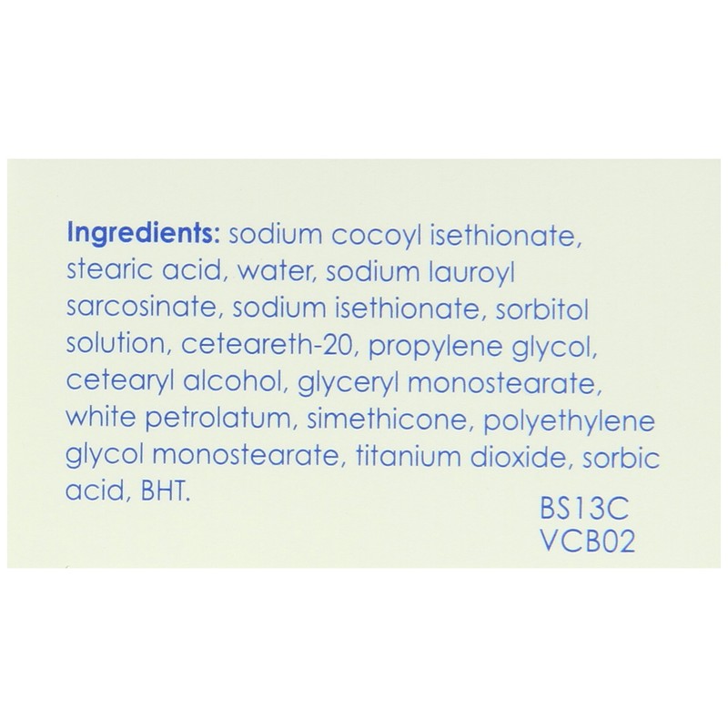 Vanicream Cleansing Bar, Fragrance Free - 3.9 Oz. (Pack of