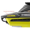 YAMAHA 2021-2022 VX LIMITED REAR RH Corner YELLOW Gunwale Insert F4N-U255C-10-0
