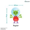 Stickerscape Alien Wall Sticker Pack (Alien Family - Regular) |