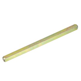 sourcing map Door Knob Spindle Replacement Door Handle Spindle Bar 140mm Long Door Spindle Spare Parts for Door Handles, Gold