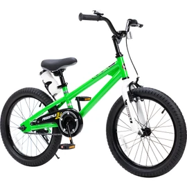 RoyalBaby RoyalBaby Freestyle Kids Bike Boys Girls 18 Inch BMX Childrens Bicycle with Kickstand for Ages 5-8 years, Green
