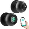 Smart Fingerprint Door Lock, Bluetooth and Tuya App Integration Keyless,