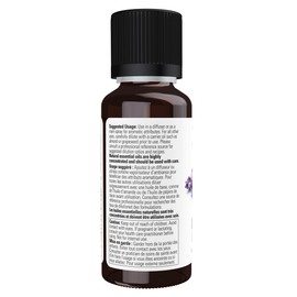 NOW Now Lavender Oil Liquid, White, 30 ml (Pack of 1) - Package May Vary