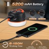 Sinvitron LED Camping Lantern Rechargeable,Tent Lights with Remote Control,1000LM Up
