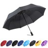 YumSur Compact Travel Umbrella, Folding Umbrellas Windproof Automatic with Auto