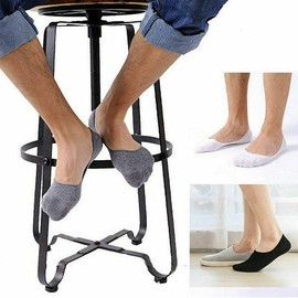 Invisible No Show Cotton Ankle Socks | 10 Pairs | Low Cut Non Slip for Women - White
