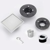 6 Inch Square Shower Floor Drain, Shower Drain Kit with