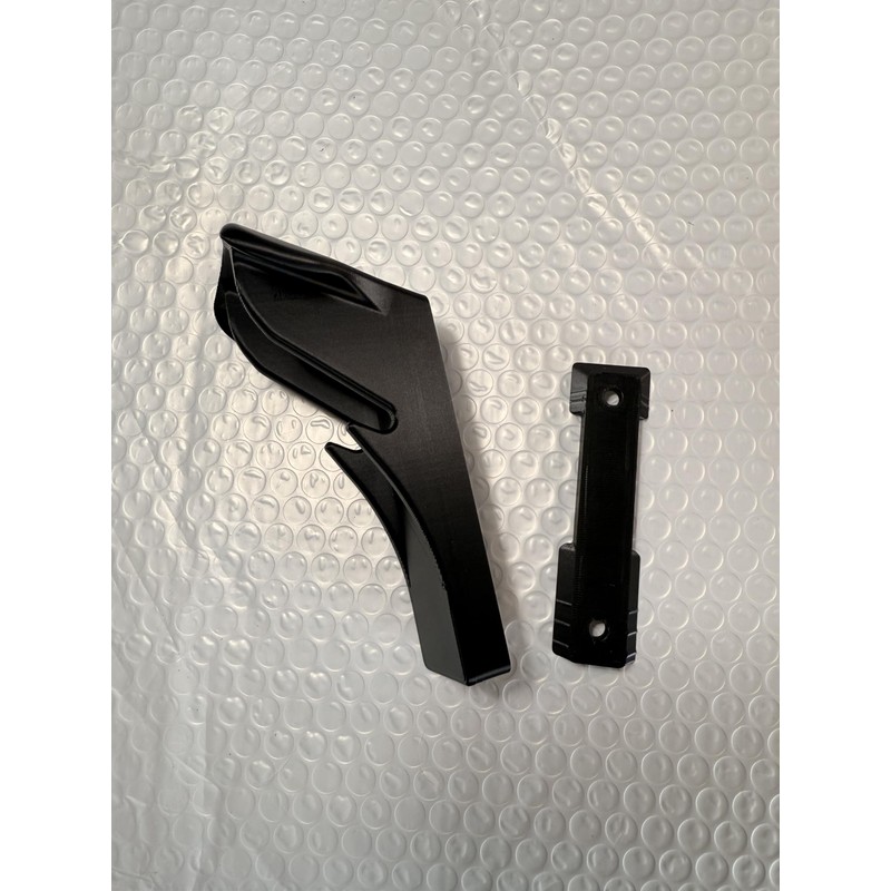 Motorcycle Helmet Wall Mount, Slim Flush Design with Key Hooks,