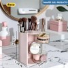 Toketa organizador de maquillaje giratorio 180° para escritorio