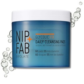 Nip + Fab Glycolic Fix Daily Cleansing Pads, 60 Pads 55mm Diameter
