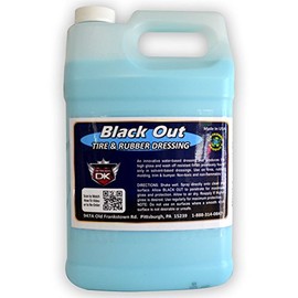 Detail King Black Out Tire Dressing & Wheel Well Dressing - Gallon - Cleans & Shines