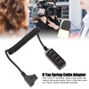 D Tap Male to 4 Port Dtap Female Splitter Power