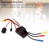 Luocute Waterproofing Brushed 60A ESC Electronic Speed Controller, Brushless ESC