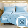 CozySmile Breathable Cooling Full Sheet Set - Hotel Luxury 4