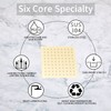 GGStudy Square 6 Inch Stainless Steel Shower Head High Pressure