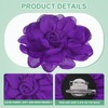 M METERXITY 4-Pack Rose Flower Brooches and Pins for Women,