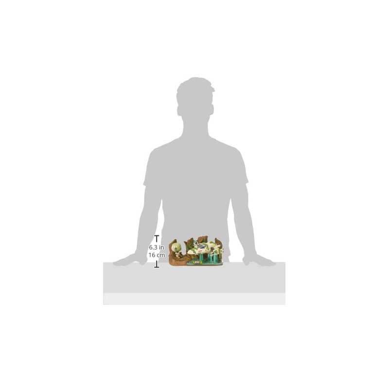 Funko Pop! Deluxe: Yoda Lifting X-Wing, Galactic Convention Exclusive