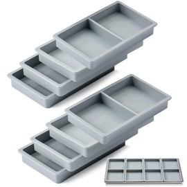 Silicone Tray Dividers for Harvest Right Freeze Dryer Medium and Small Trays, 8 pcs Silicone trays for Harvest right freeze dryer accessories