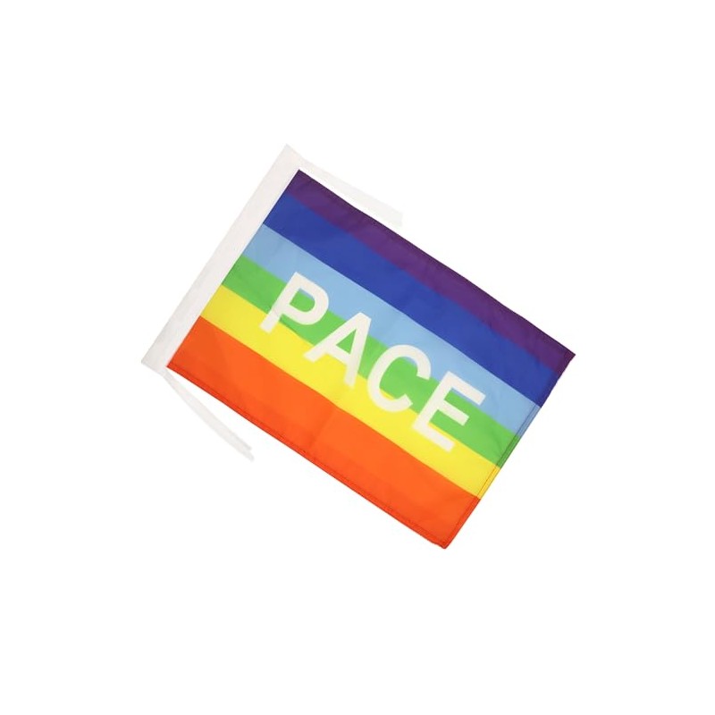 AZ FLAG RAINBOW PACE LETTER FLAG 18'' x 12'' cords