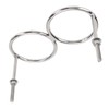 316 Stainless Steel Double Ring Cup Holder with Mounting Nut